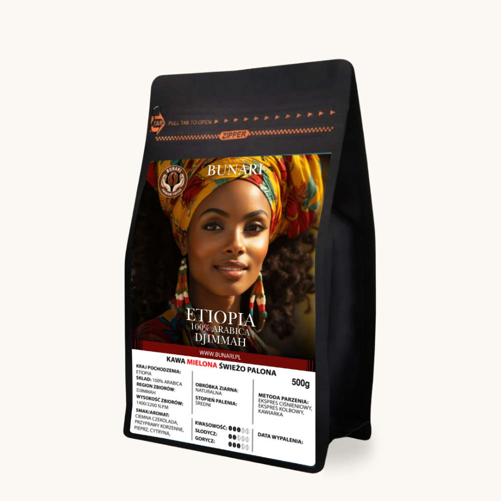ETIOPIA - Djimmah 100% Arabica - MIELONA